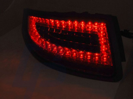 LED TAILLIGHTS PORSCHE 911 997 04-09 RED WHITE LED - 2