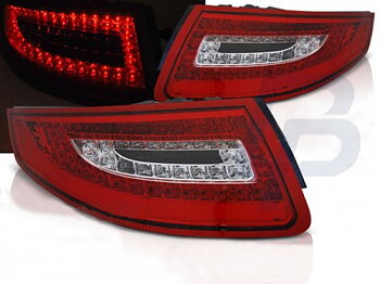 LED TAILLIGHTS PORSCHE 911 997 04-09 RED WHITE LED
