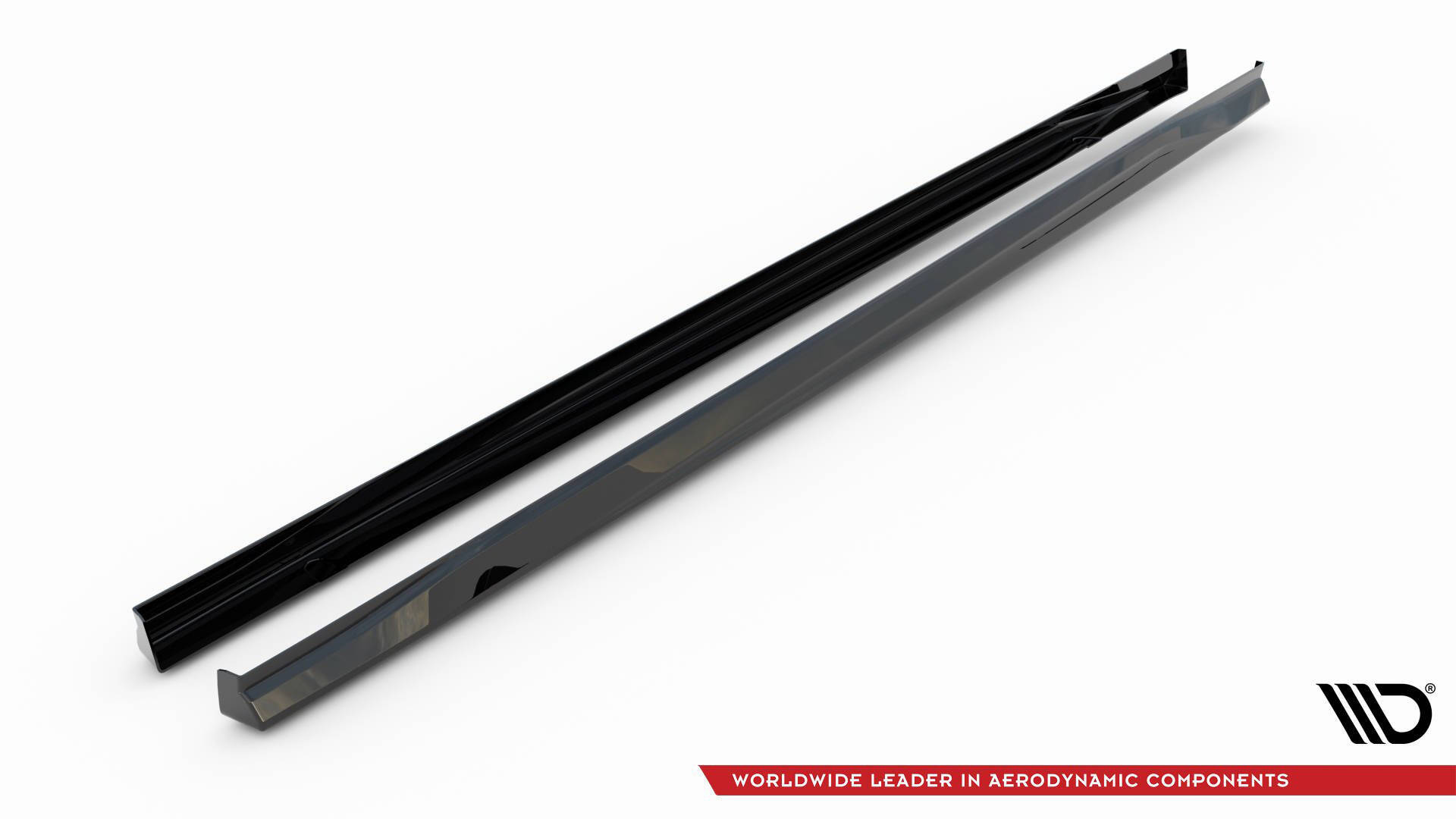 Side Skirts Diffusers V.3 Volkswagen Golf GTI / GTE / GTI Clubsport / R-Line Mk8 - 5