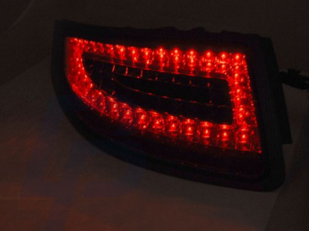 LED TAILLIGHTS PORSCHE 911 997 04-09 SMOKE LED - 3