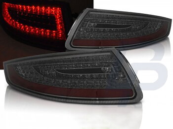 LED TAILLIGHTS PORSCHE 911 997 04-09 SMOKE LED