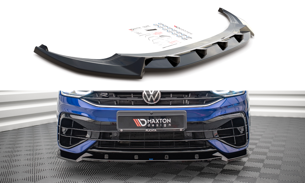 Front Splitter V.2 VW Tiguan R  / R-line MK2 Facelift (2020-)