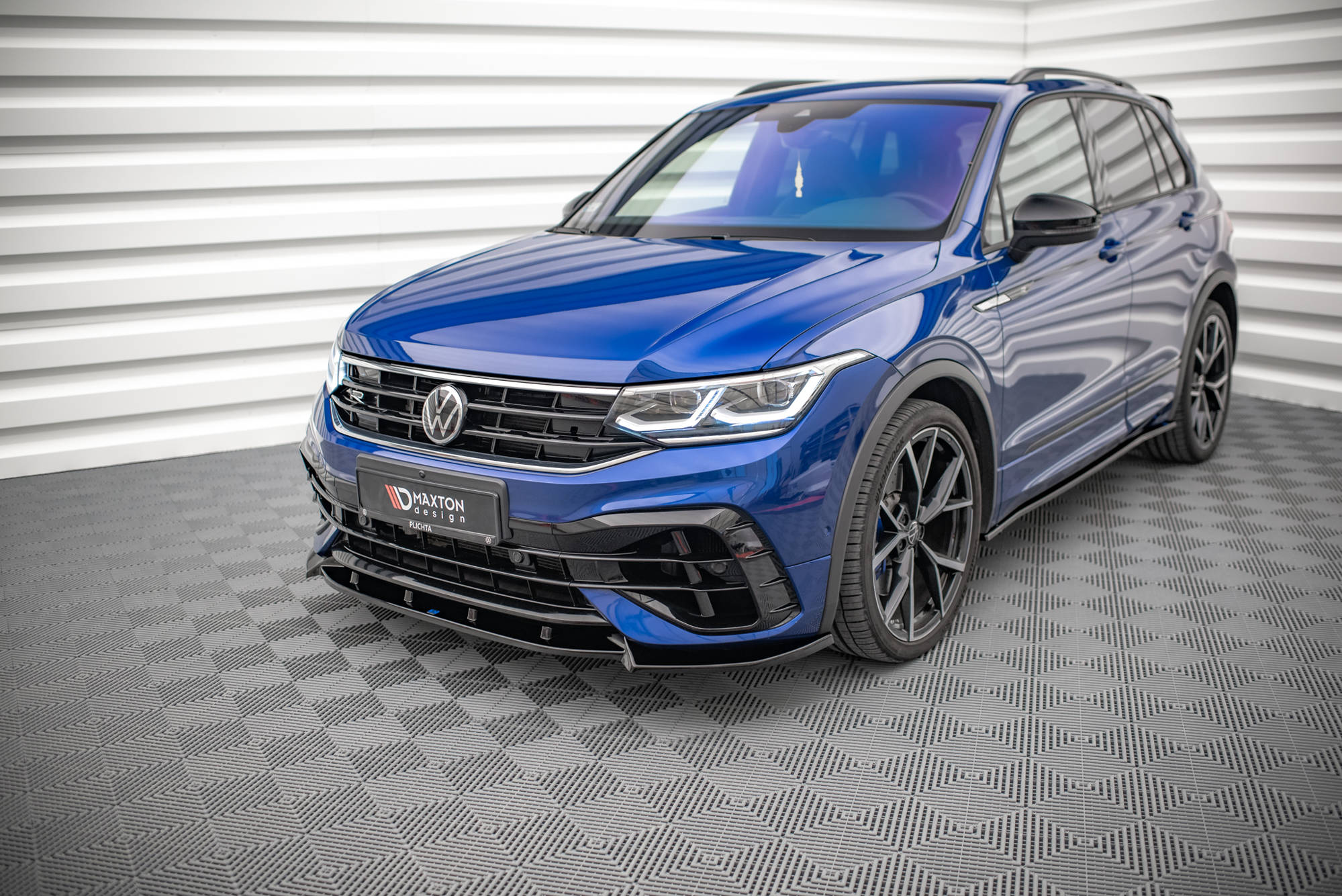 Front Splitter V.2 VW Tiguan R  / R-line MK2 Facelift (2020-) - 2