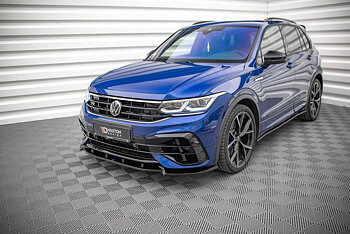 Front Splitter V.2 VW Tiguan R  / R-line MK2 Facelift (2020-)