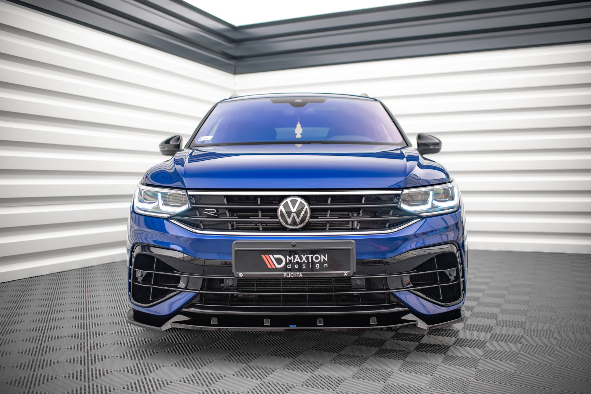 Front Splitter V.2 VW Tiguan R  / R-line MK2 Facelift (2020-) - 3