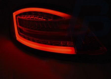 LED TAILLIGHTS PORSCHE BOXSTER / CAYMAN 987 05-08 BLACK SEQ LED - 2