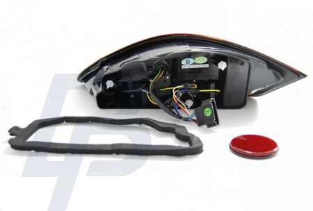 LED TAILLIGHTS PORSCHE BOXSTER / CAYMAN 987 05-08 BLACK SEQ LED - 4