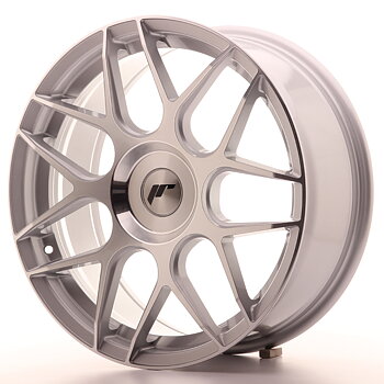 JAPAN RACING JR18 18X7,5 ET35-40 BLANK SILVER MACH