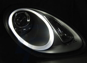HEADLIGHTS PORSCHE BOXSTER / CAYMAN 987 05-08 HID SILVER
