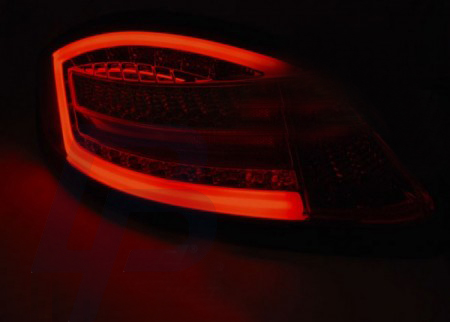 LED TAILLIGHTS PORSCHE BOXSTER 987 / CAYMAN 05-08 RED SMOKE SEQ LED - 2