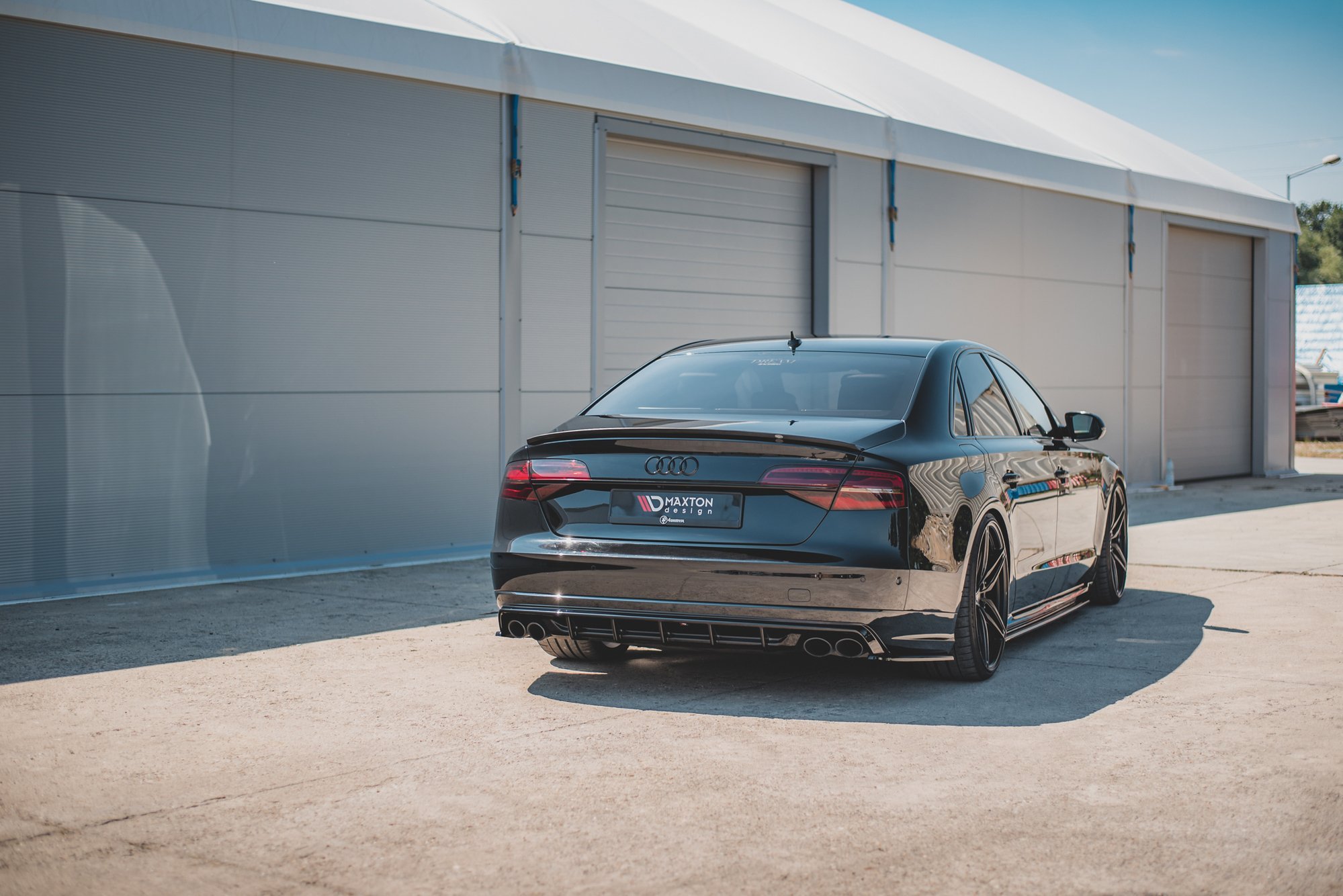 Rear Side Splitters V.2 Audi S8 D4 Facelift (2015-2017) - 3