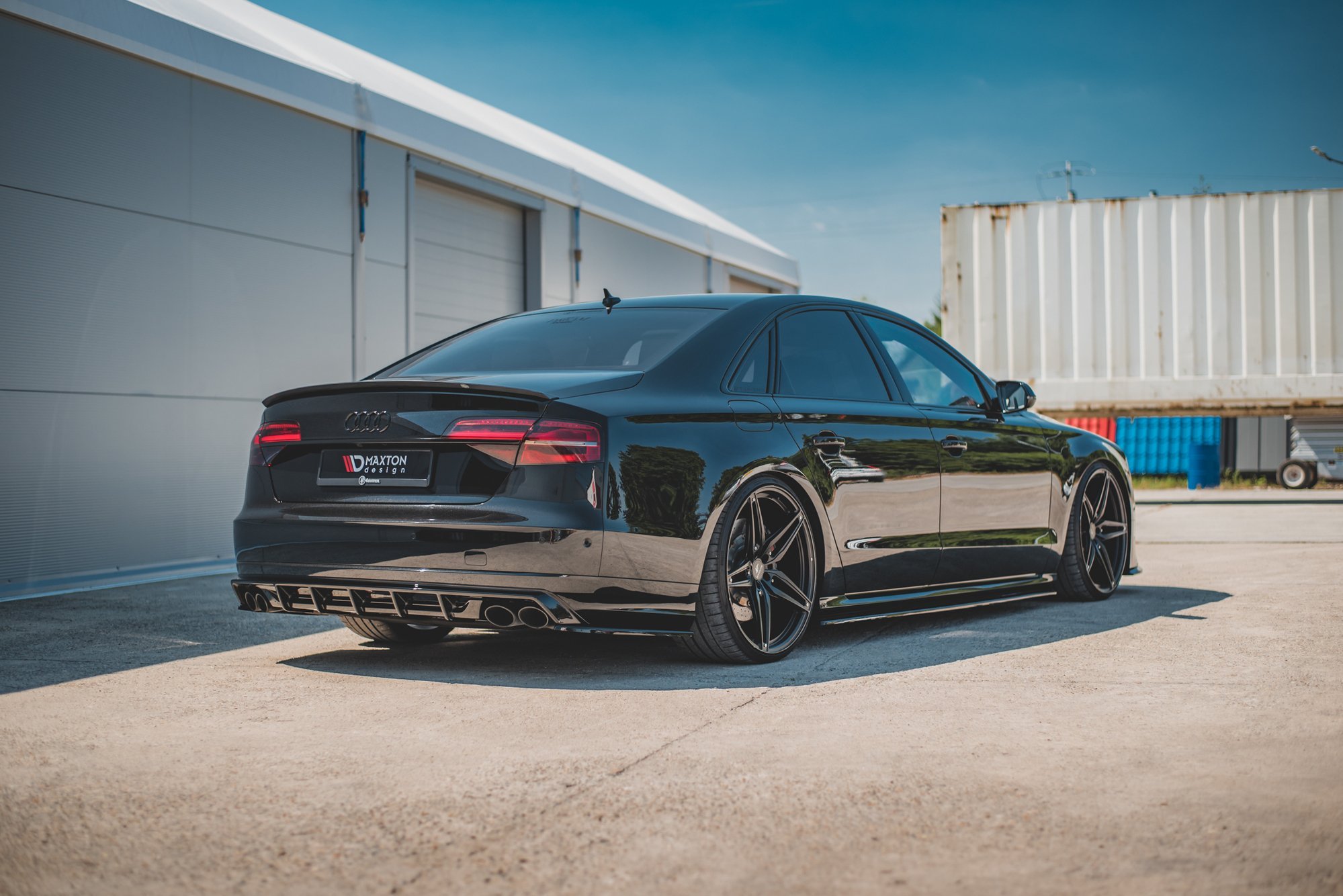 Rear Side Splitters V.2 Audi S8 D4 Facelift (2015-2017) - 6