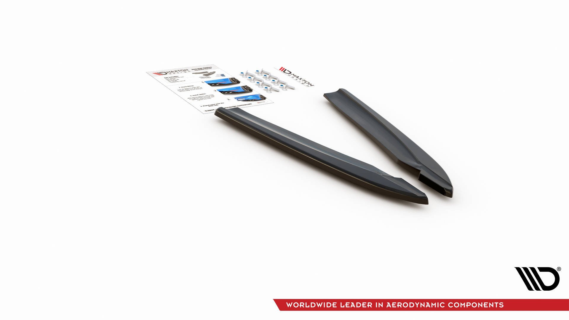 Rear Side Splitters V.2 Audi S8 D4 Facelift (2015-2017) - 7