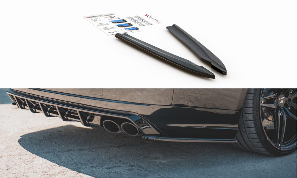 Rear Side Splitters V.2 Audi S8 D4 Facelift (2015-2017)