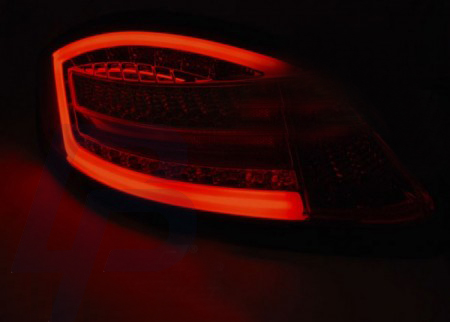 LED TAILLIGHTS PORSCHE BOXSTER 987 / CAYMAN 05-08 SMOKE SEQ LED - 2