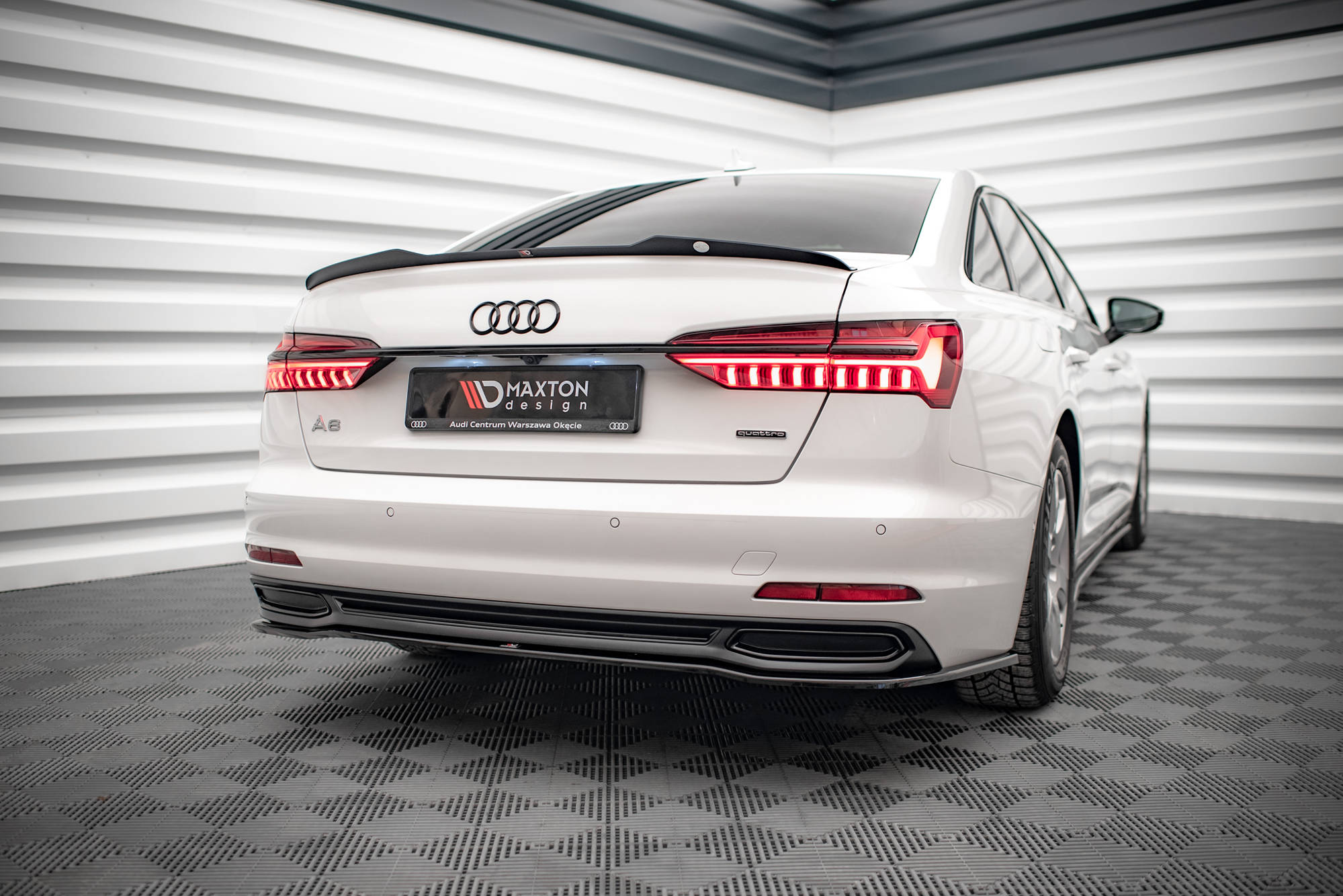 Spoiler CAP Audi A6 Sedan C8 - 3