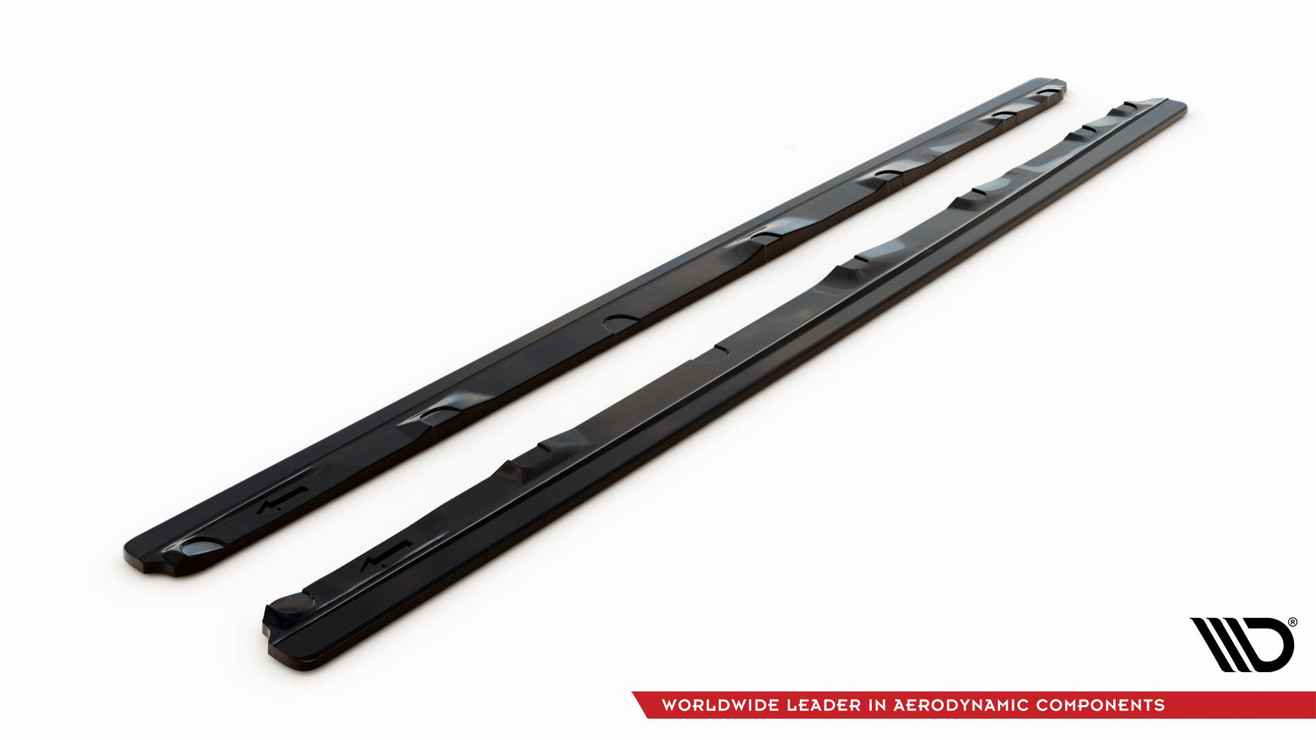 Side Skirts Diffusers V.1 Audi A6 C7 - 6