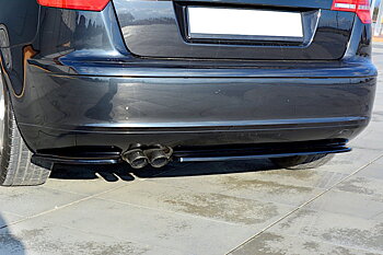 Rear Side Splitters Audi A3 Sportback 8P/ 8P Facelift (2004-2013)