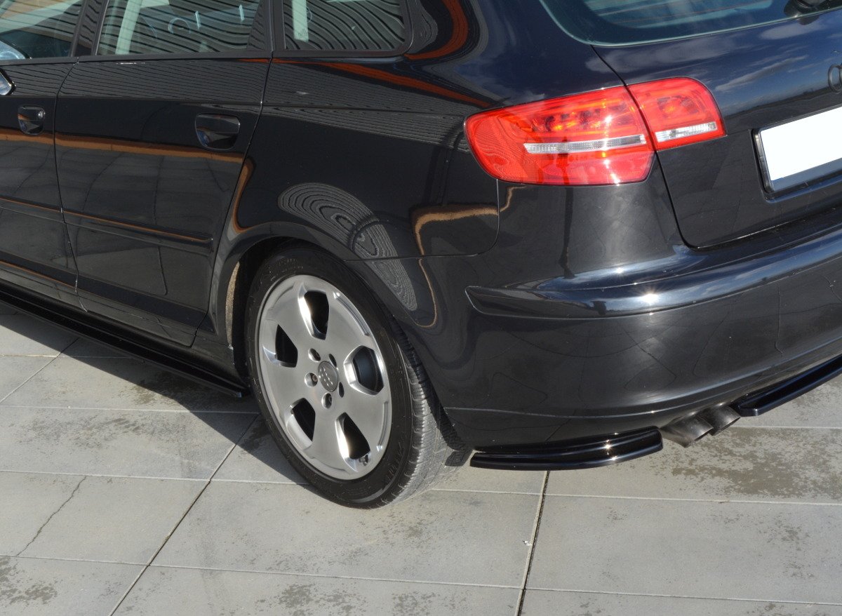 Rear Side Splitters Audi A3 Sportback 8P/ 8P Facelift (2004-2013) - 5