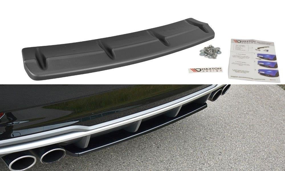 Central Rear Splitter Audi S3 8V FL Sedan (2017-)