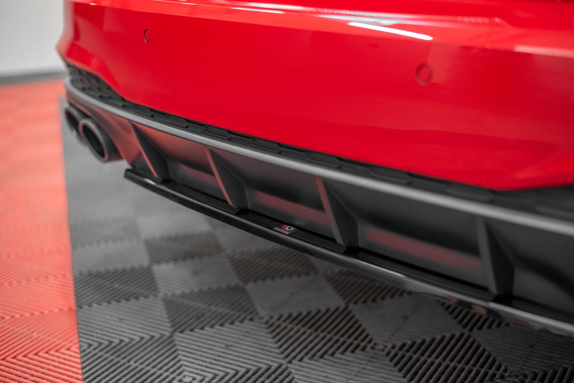 Central Rear Splitter Audi A7 C8 S-Line (2017-) - 5