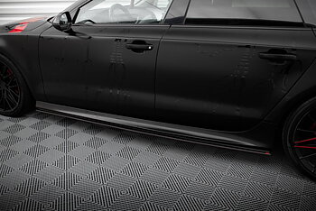 STREET PRO SIDE SKIRTS DIFFUSERS SUITABLE FOR AUDI A7 RS7 LOOK C7 – MAXTON DESIGN