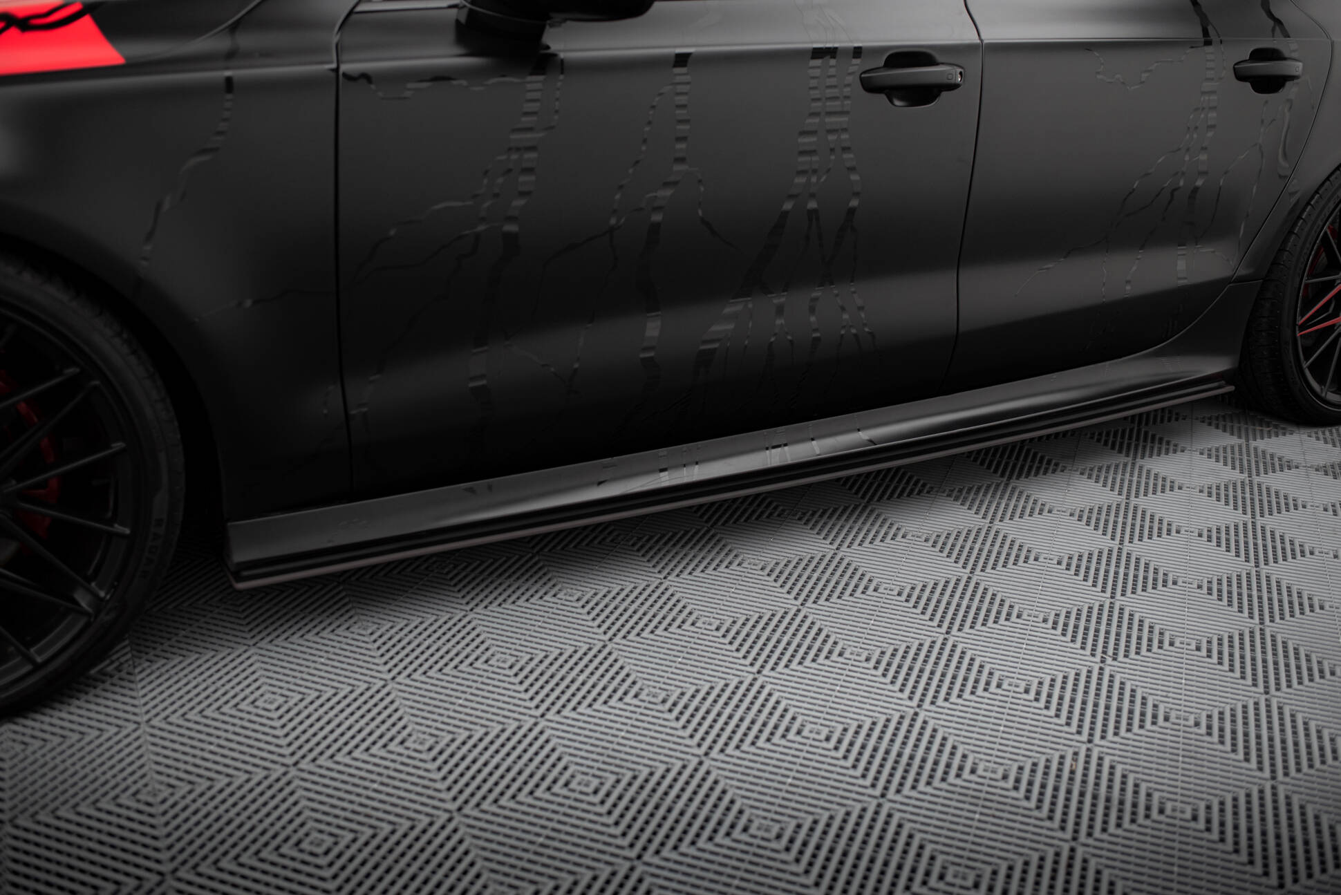 STREET PRO SIDE SKIRTS DIFFUSERS SUITABLE FOR AUDI A7 RS7 LOOK C7 – MAXTON DESIGN - 5