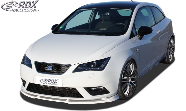 FRONT SPOILER VARIO-X SEAT IBIZA 6J, 6J SC & 6J ST FACELIFT 04/2012+ (NOT FR) FRONT LIP SPLITTER - 2