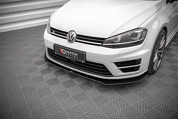 STREET PRO FRONT SPLITTER V.1 SUITABLE FOR VOLKSWAGEN GOLF R MK7 – MAXTON DESIGN