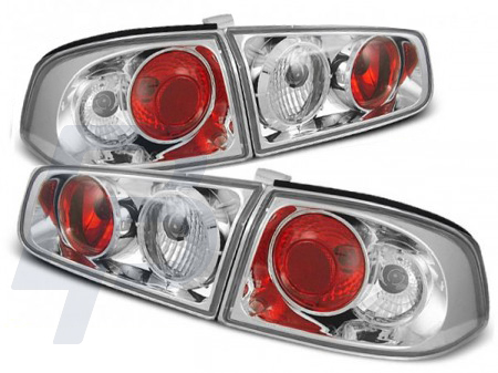 TAILLIGHTS RENAULT LAGUNA II 04.01-04.05 LIFTBACK CHROME