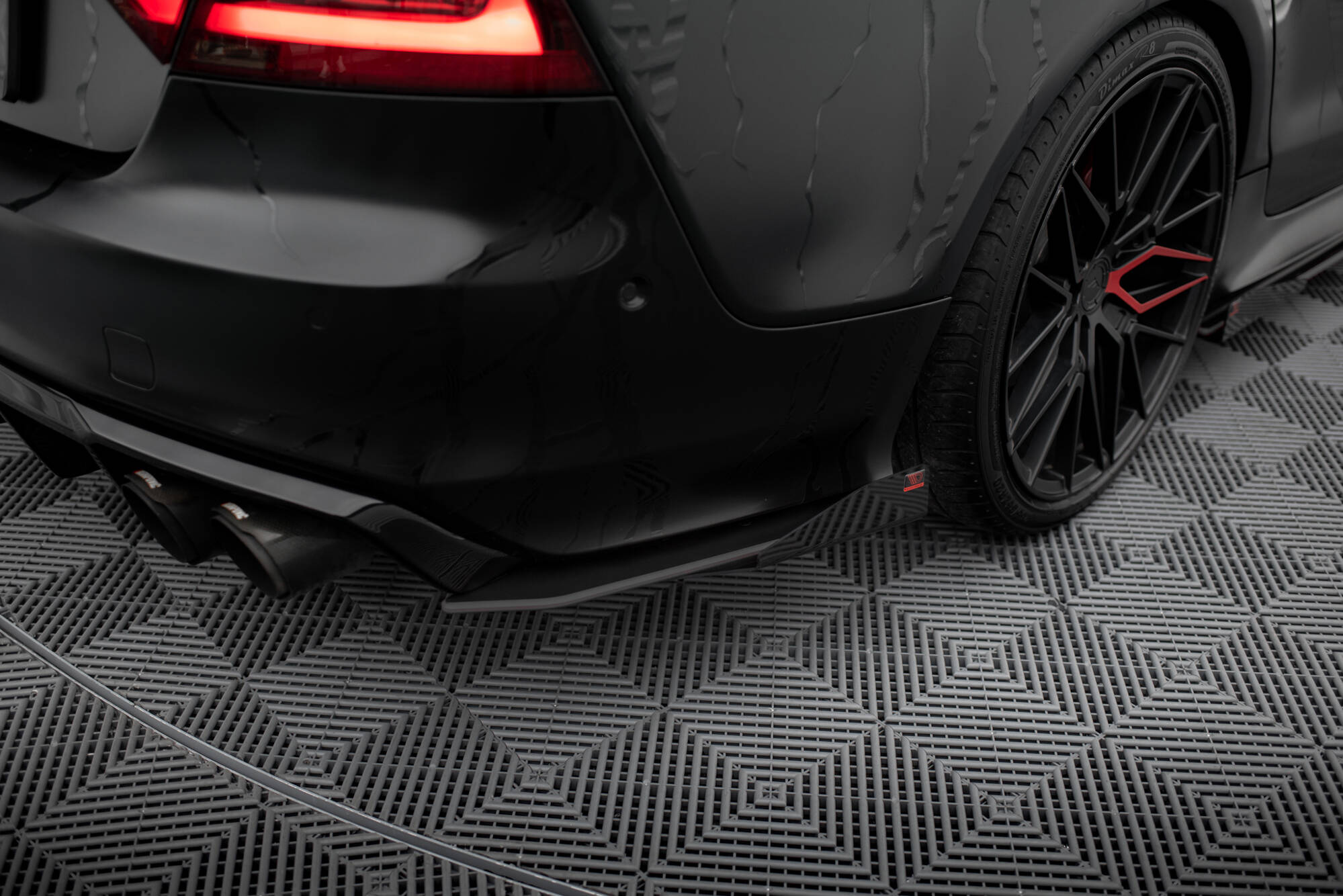 REAR SIDE FLAPS SUITABLE FOR AUDI A7 S-LINE C7 – MAXTON DESIGN - 4