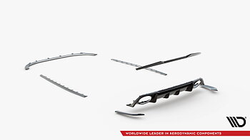 SET OD PREPREG CARBON SPLITTERS SUITABLE FOR AUDI RS3 8Y SEDAN – MAXTON DESIGN