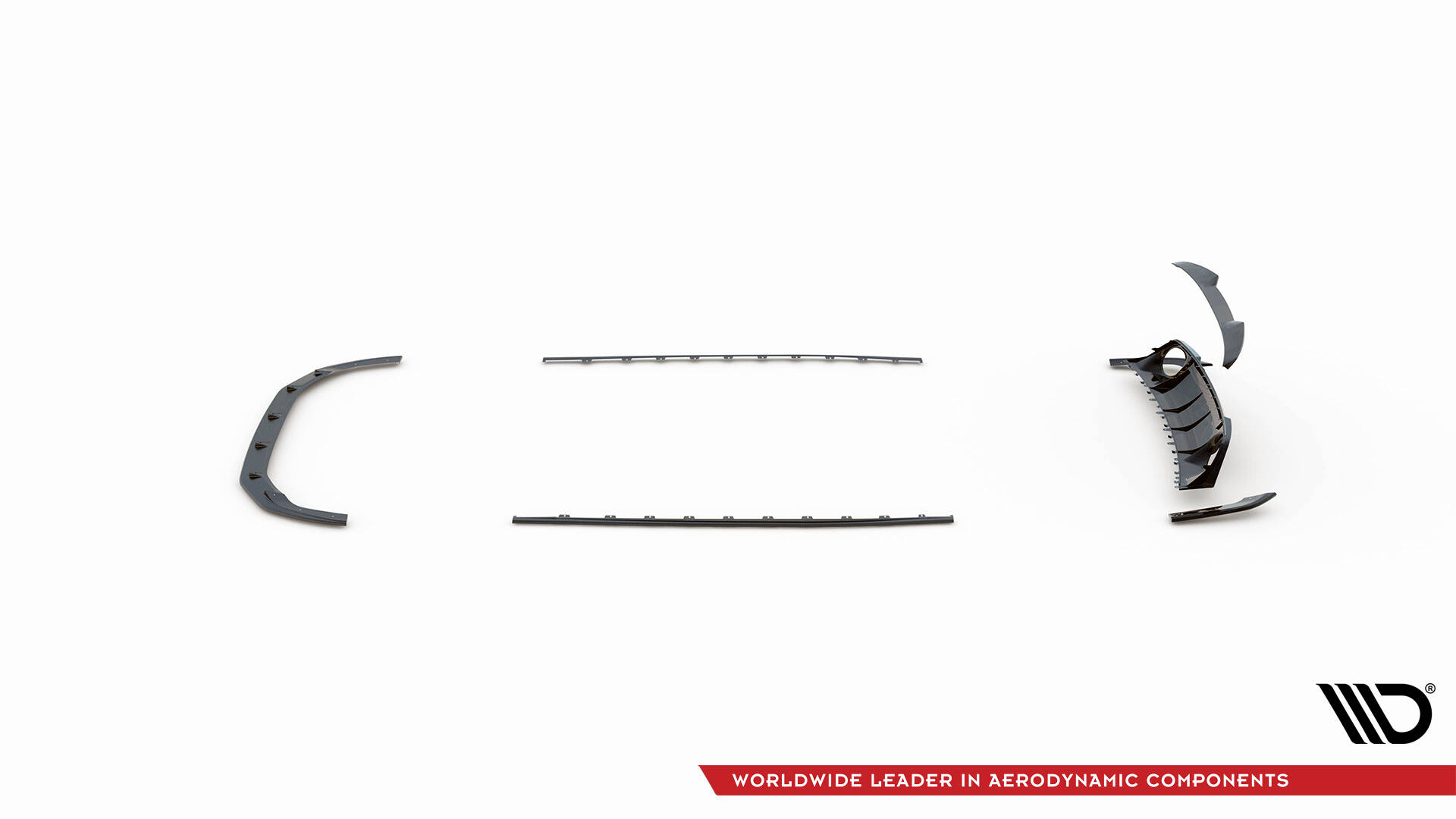 SET OD PREPREG CARBON SPLITTERS SUITABLE FOR AUDI RS3 8Y SEDAN – MAXTON DESIGN - 9