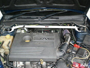 CHERY A5 06+ ULTRARACING 2-POINT FRONT UPPER STRUTBAR
