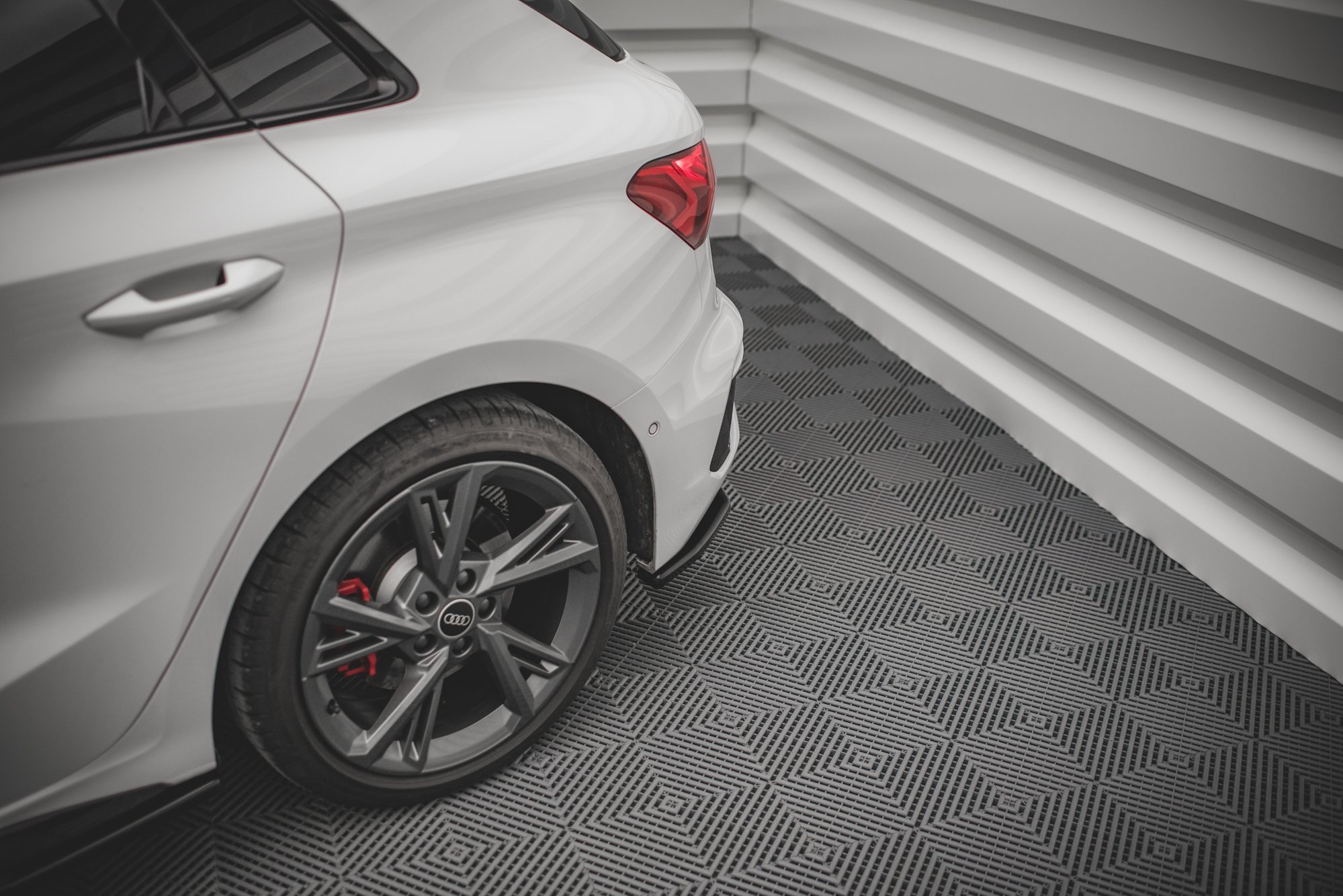 Rear Side Splitters V.1 Audi S3 8Y (2020-) - 2