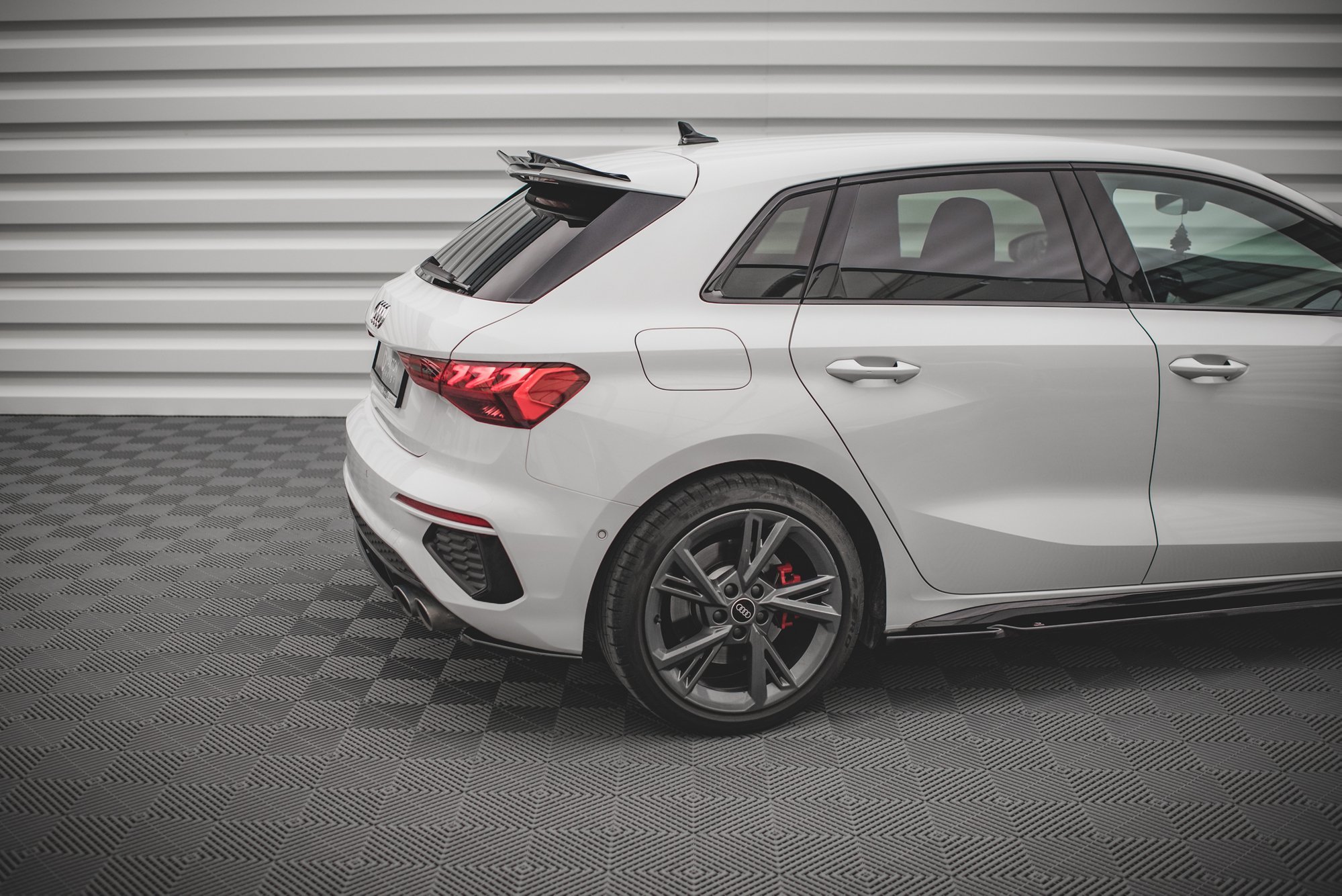 Rear Side Splitters V.1 Audi S3 8Y (2020-) - 4