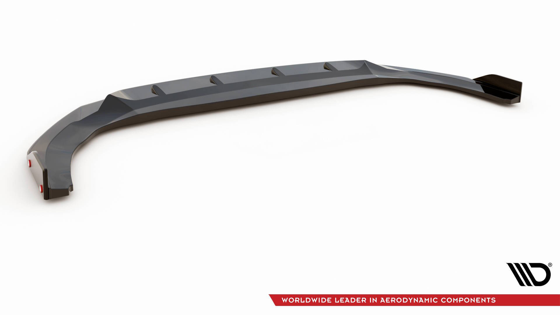 Front Splitter V.2 + Flaps Volkswagen Golf GTI / GTE / R-Line Mk8 - 6