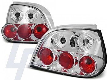 TAILLIGHTS RENAULT MEGANE 03.99-10.02 5D CHROME