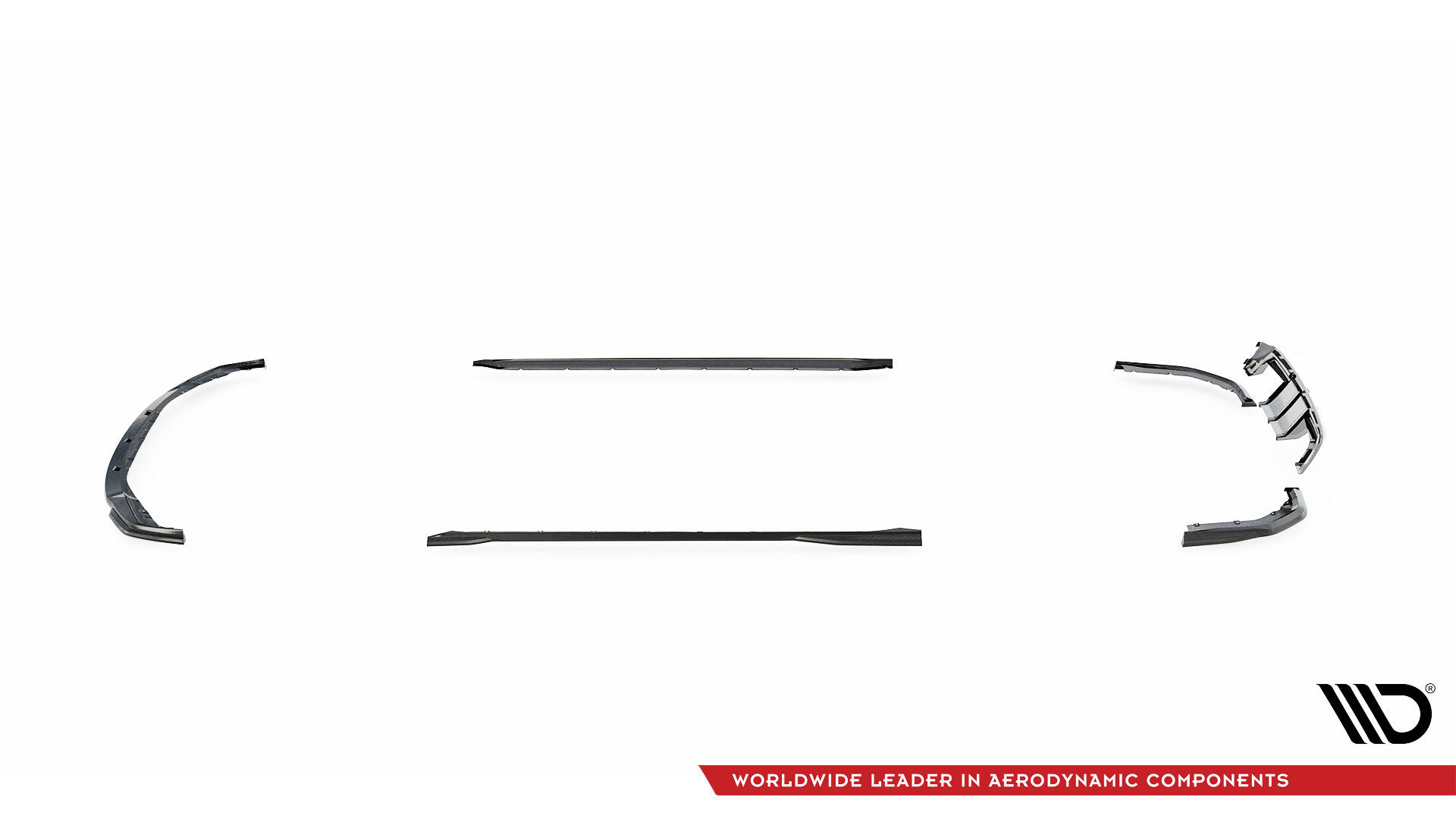 SET OF PREPREG CARBON FIBER SPLITTERS SUITABLE FOR BMW M3 G81 TOURING – MAXTON DESIGN - 11