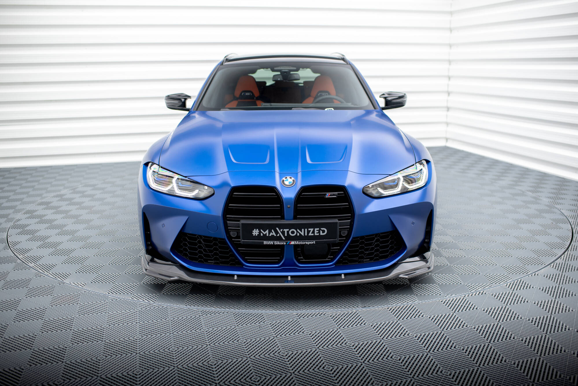 SET OF PREPREG CARBON FIBER SPLITTERS SUITABLE FOR BMW M3 G81 TOURING – MAXTON DESIGN - 10