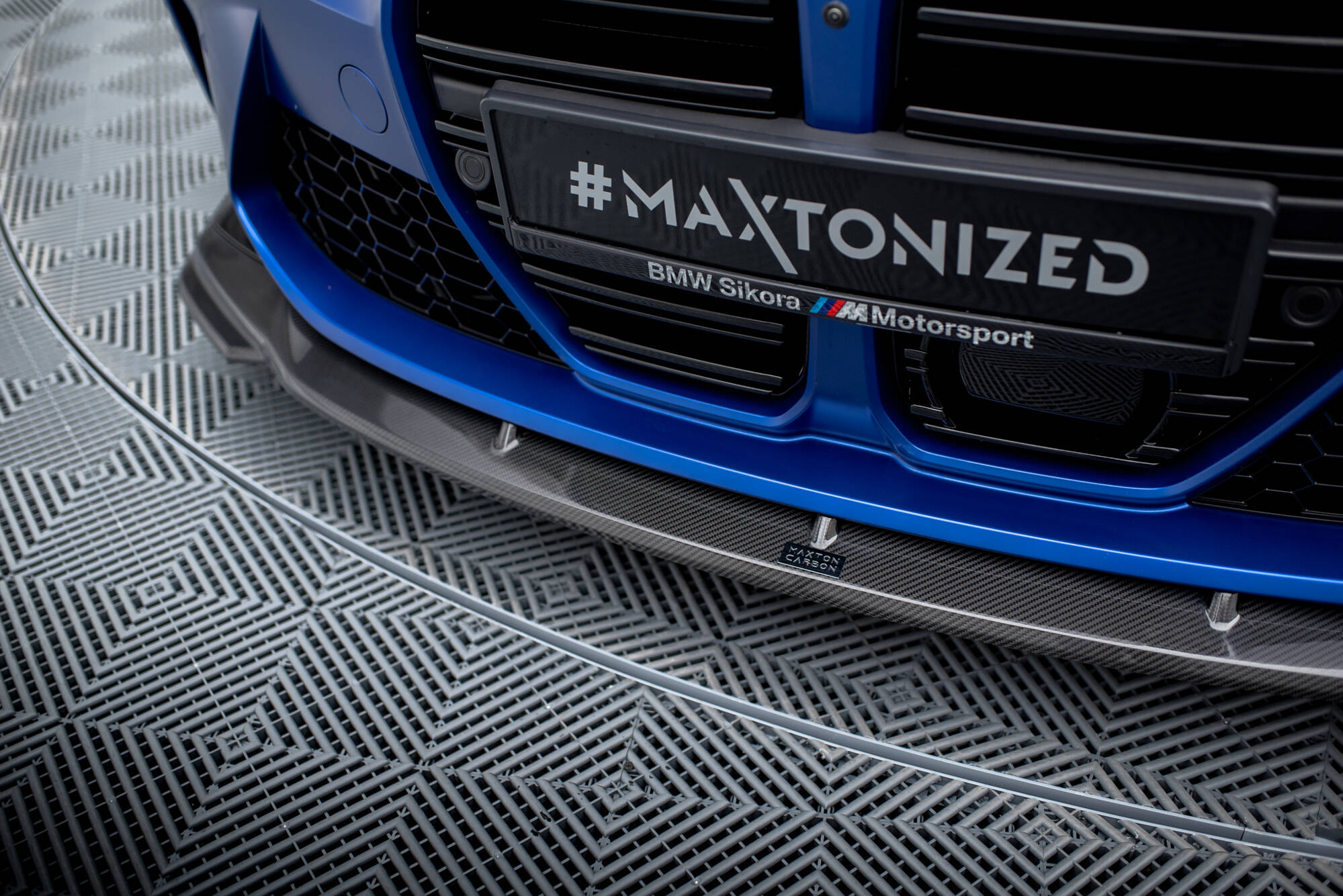 SET OF PREPREG CARBON FIBER SPLITTERS SUITABLE FOR BMW M3 G81 TOURING – MAXTON DESIGN