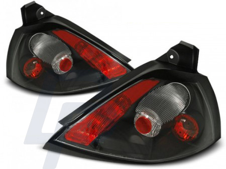TAILLIGHTS RENAULT MEGANE II 11.02-12.05 BLACK