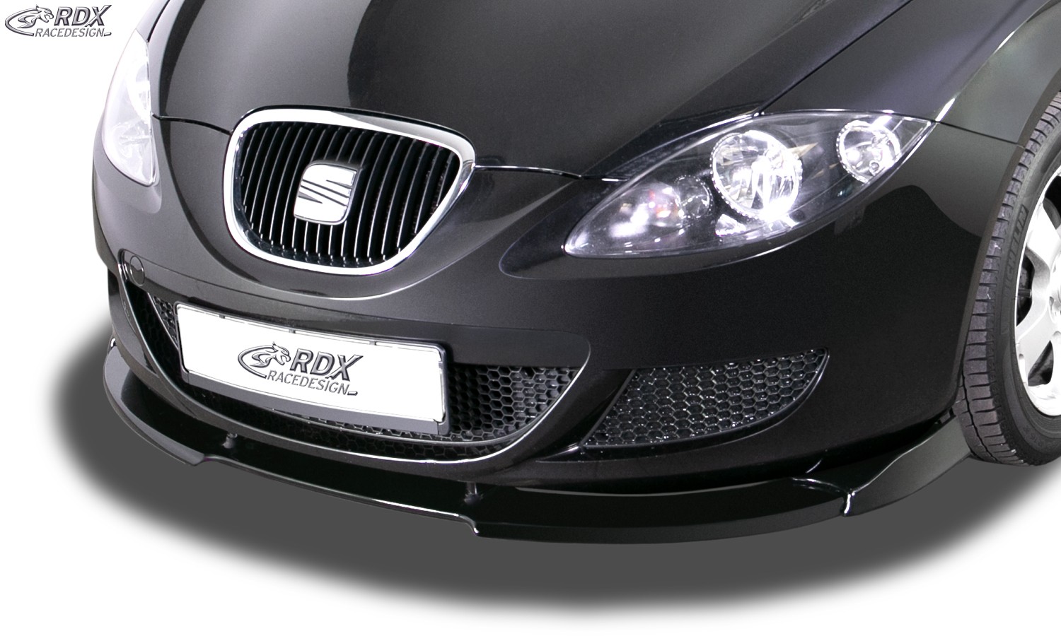 FRONT SPOILER VARIO-X SEAT LEON 1P -2009 (NOT FR, CUPRA) FRONT LIP SPLITTER