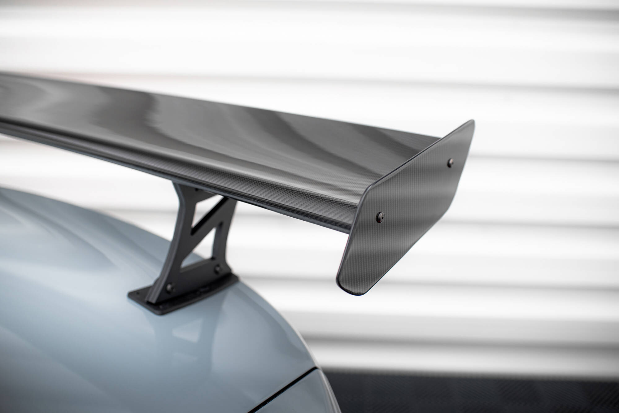 CARBON SPOILER WITH INTERNAL BRACKETS UPRIGHTS SUITABLE FOR BMW M3 G80 / M340I G20 / 3 M-PACK G20 / 3 STANDARD G20 – MAXTON DESIGN - 6