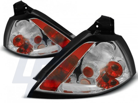 TAILLIGHTS RENAULT MEGANE II 11.02-12.05 CHROME