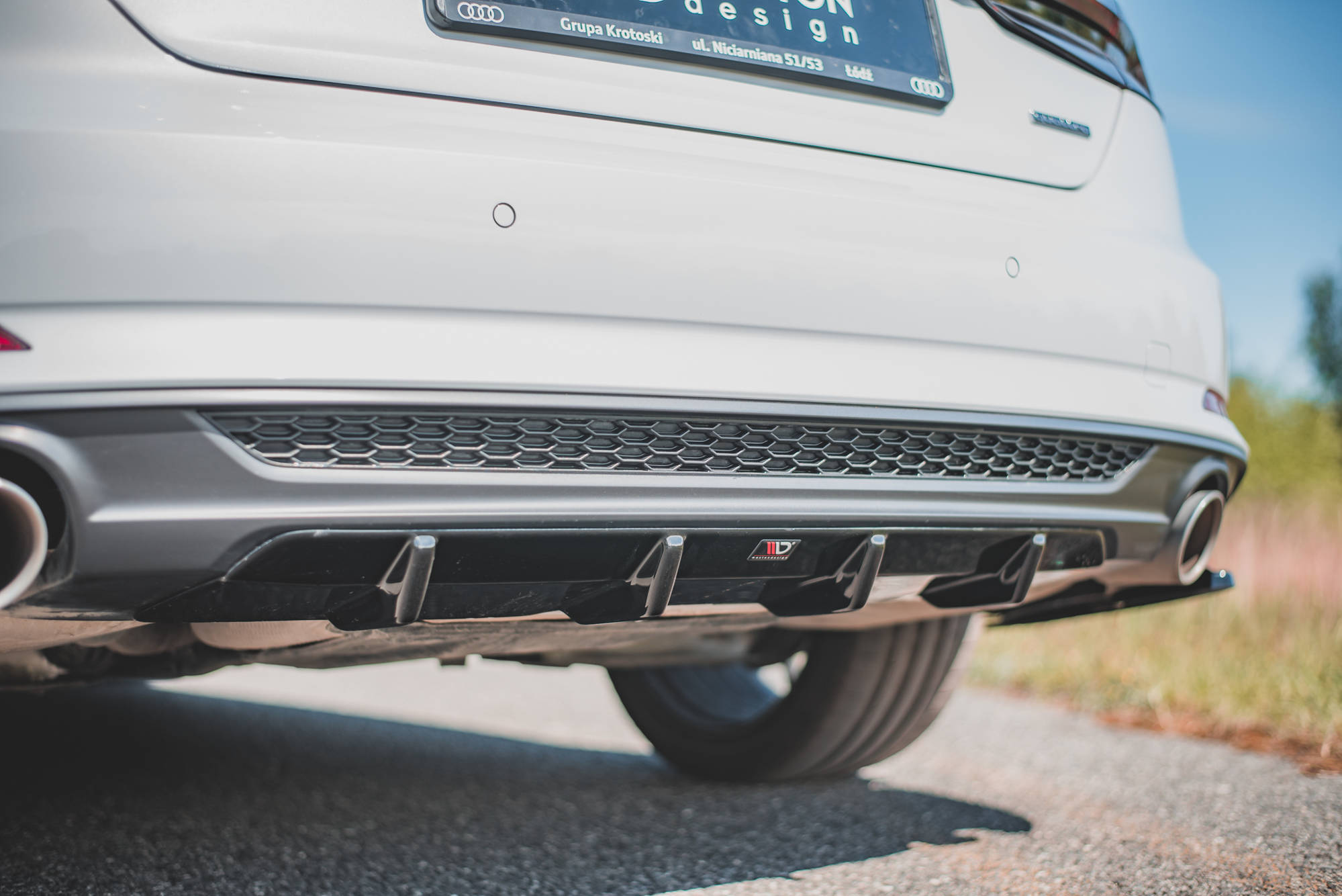 Rear Valance Audi A5 S-Line F5 Coupe / Sportback - 2