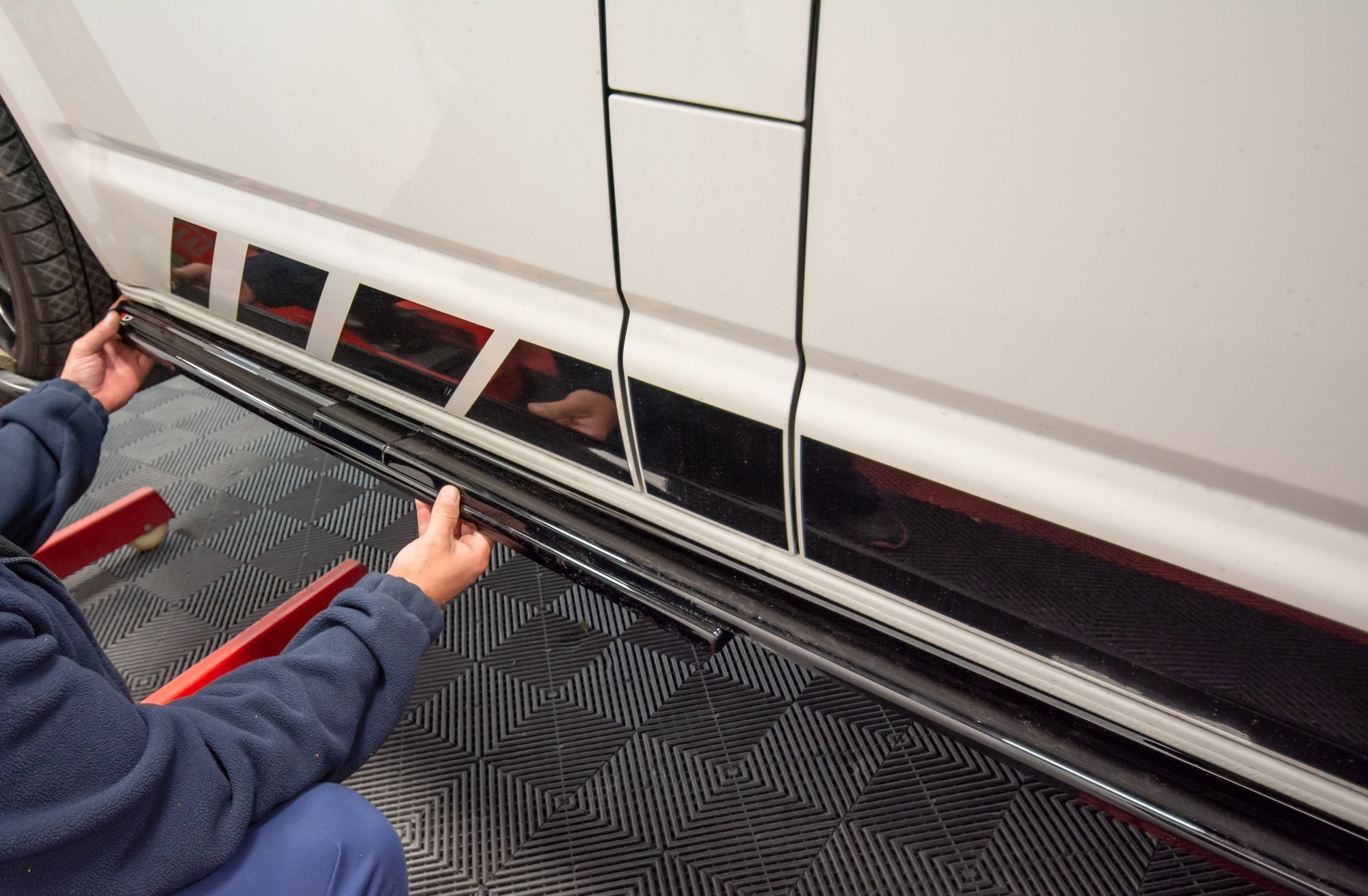 Side Skirts Diffusers VW T6 - 9