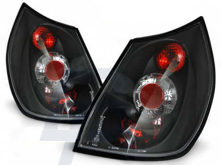 TAILLIGHTS RENAULT SCENIC 06.03-02.06 BLACK