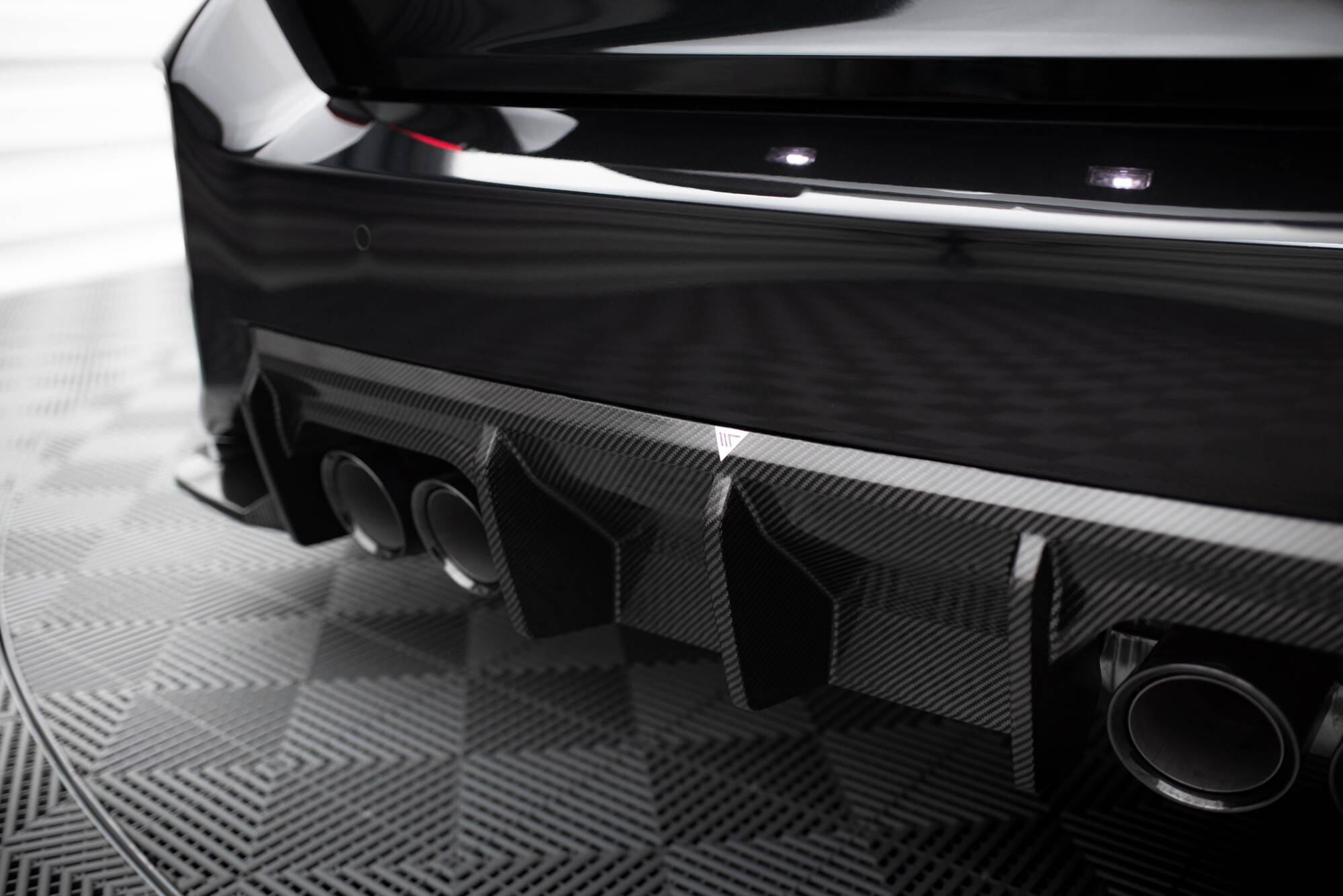 SET OF PREPREG CARBON FIBER SPLITTERS SUITABLE FOR BMW M2 G87 – MAXTON DESIGN - 6