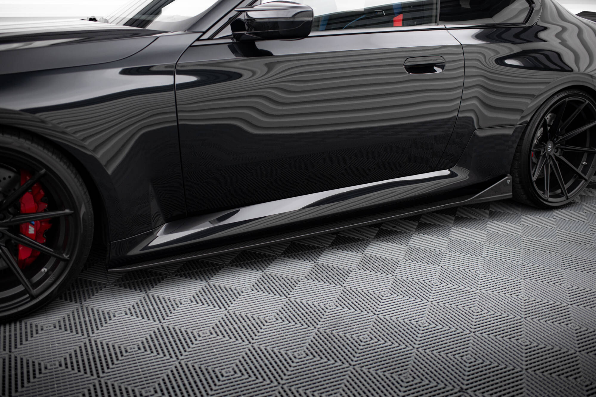 SET OF PREPREG CARBON FIBER SPLITTERS SUITABLE FOR BMW M2 G87 – MAXTON DESIGN